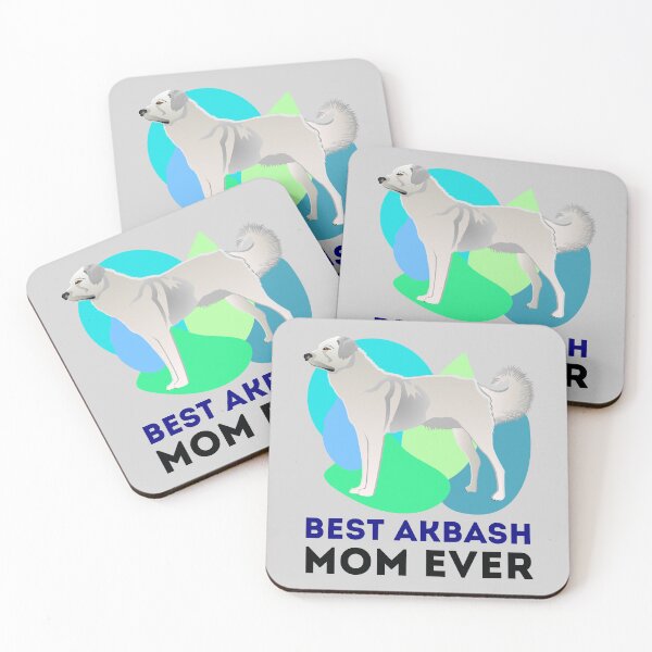 Item preview, Best akbash dog mom mammy mum  ever dark text, cute puppy designed and sold by SGS-.