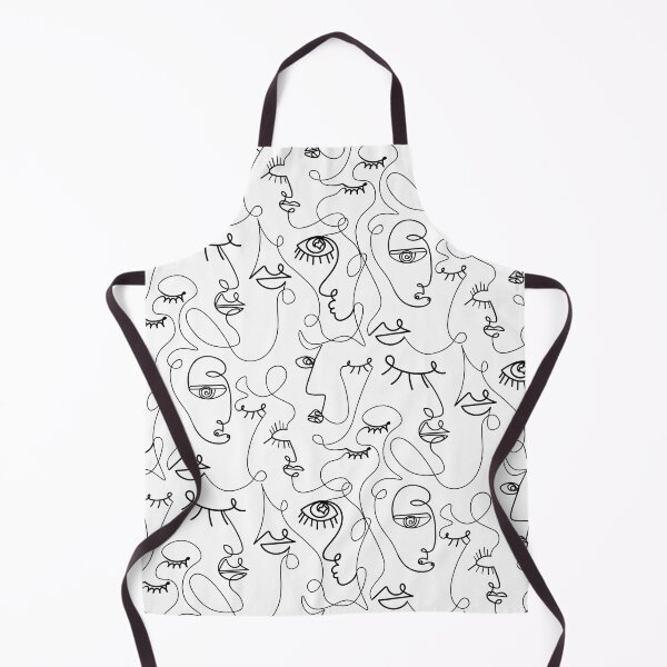 Item preview, Abstract face one line art, Abstract one line faces designed and sold by KissedbyArt.