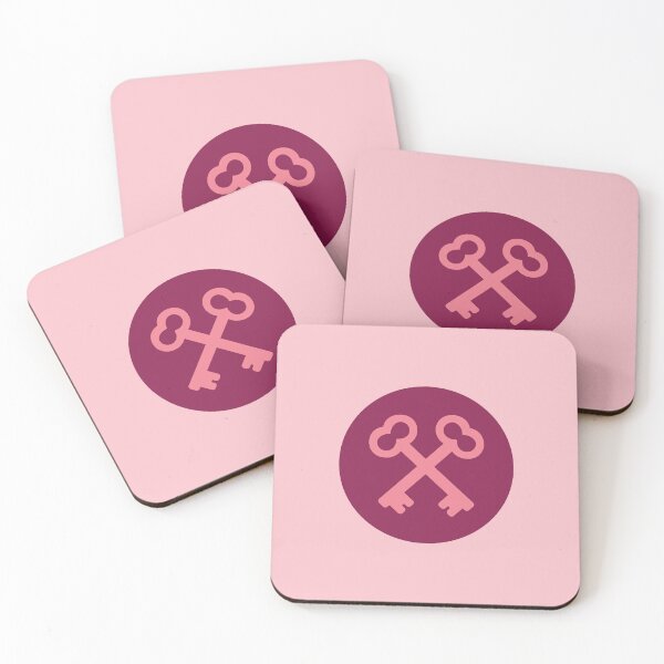 Item preview, The Society of the Crossed Keys (Pink) designed and sold by Mercatus.