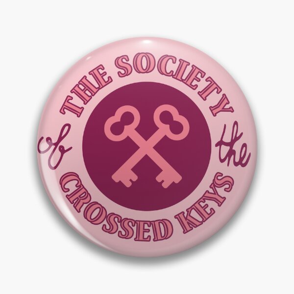 Item preview, The Society of the Crossed Keys (Dark Pink) designed and sold by Mercatus.