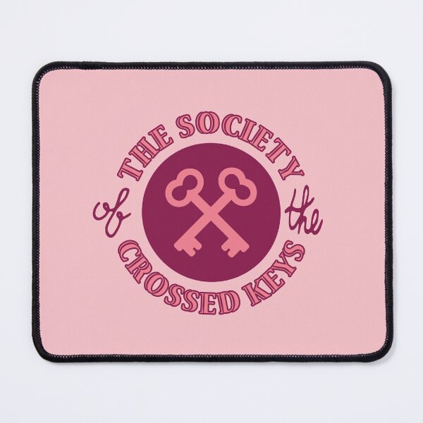 Item preview, The Society of the Crossed Keys (Dark Pink) designed and sold by Mercatus.