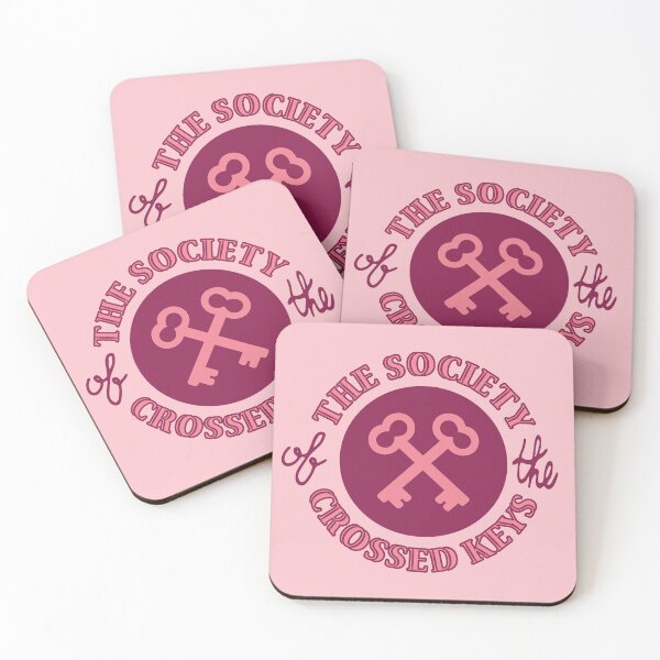 Item preview, The Society of the Crossed Keys (Dark Pink) designed and sold by Mercatus.