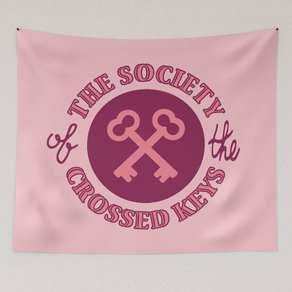Item preview, The Society of the Crossed Keys (Dark Pink) designed and sold by Mercatus.