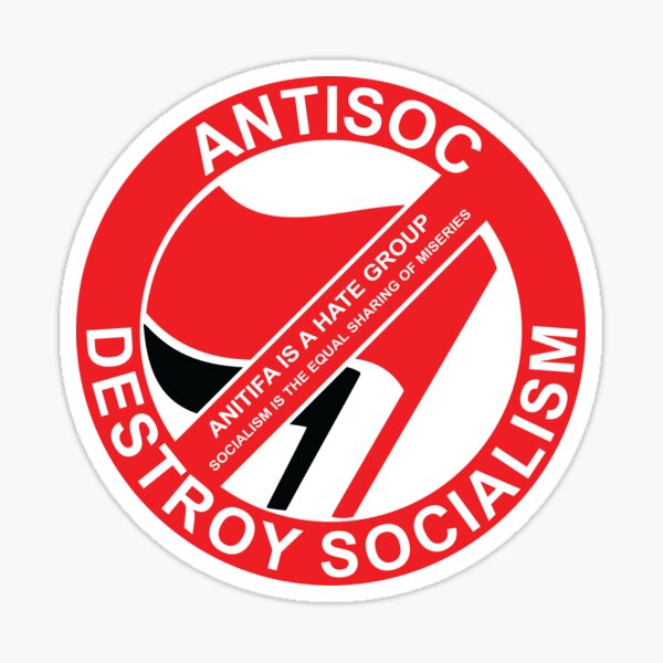Item preview, Destroy Socialism designed and sold by The Levee Designs.