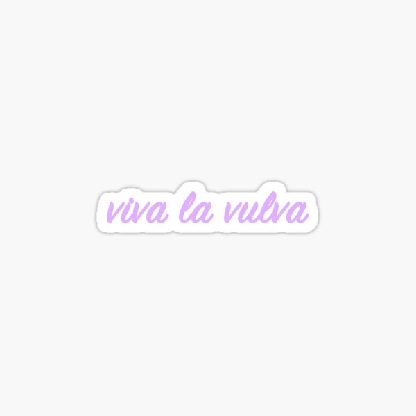 Aperçu de l'œuvre Vive la vulve créée et vendue par 2conchas.