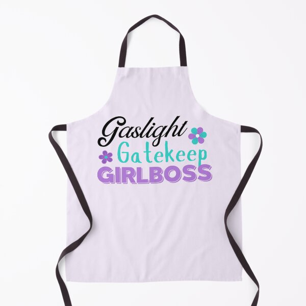 Item preview, Teal Purple Sarcastic Gaslight Gatekeep Girlboss | Funny Quote for Women designed and sold by MiaDelelai.