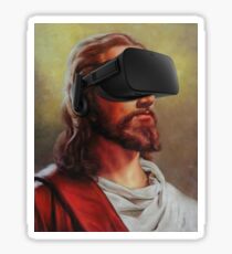 Jesus Christ - Oculus Rift - VR Sticker