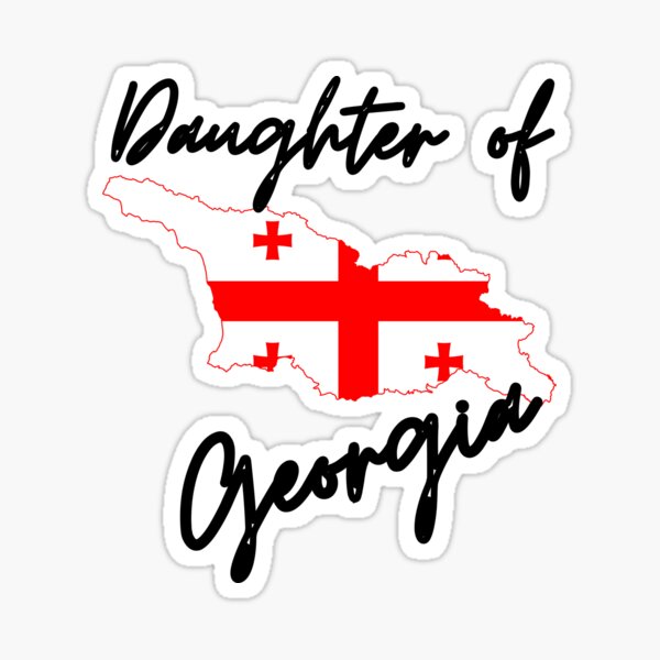 Item preview, Daughter of Georgia Map Flag designed and sold by NovawayDirect.