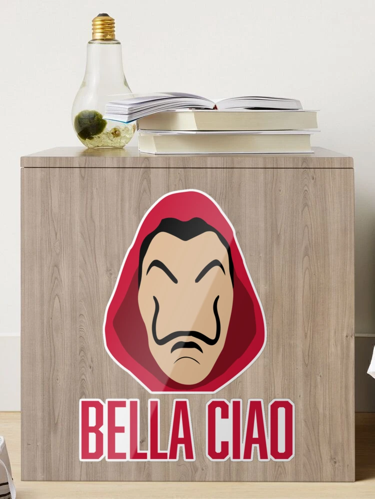 Money Heist Bella Ciao Sticker for Sale by Maliniak