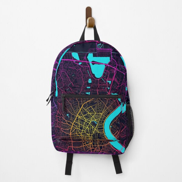 Item preview, Bordeaux City Map of France - Neon designed and sold by deMAP.