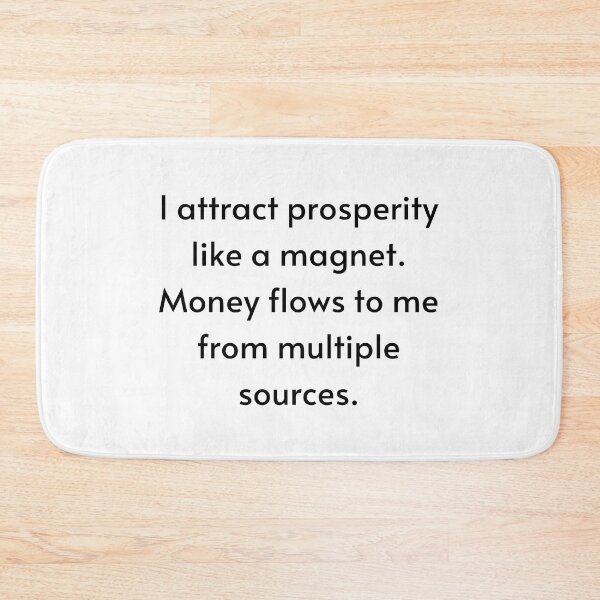 Item preview, I Attract Prosperity Like A Magnet - Manifest Abundance designed and sold by Manifest-Life.