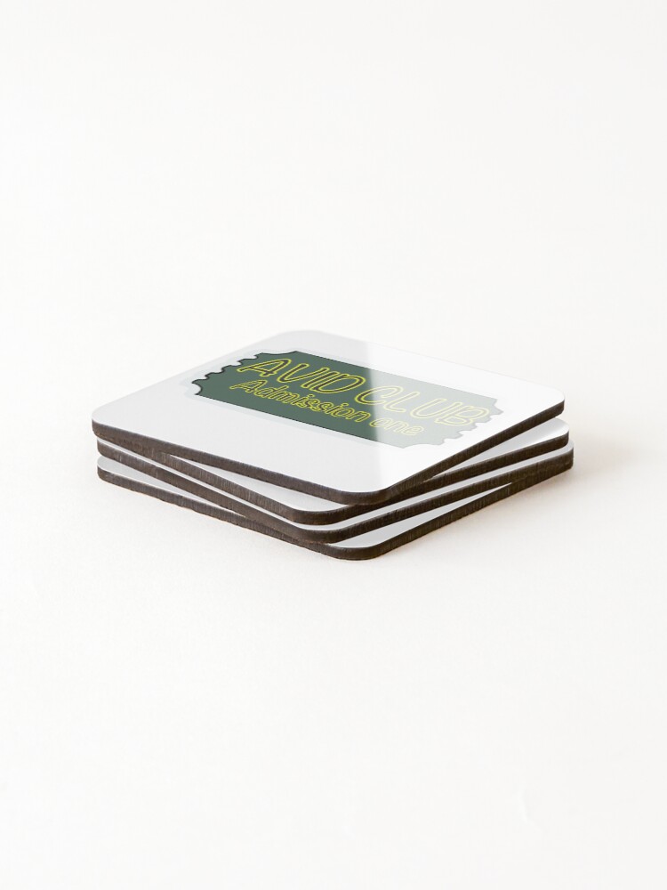 Thumbnail 4 of 5, Coasters (Set of 4), AVID Club designed and sold by Raelynn-Ruddell.