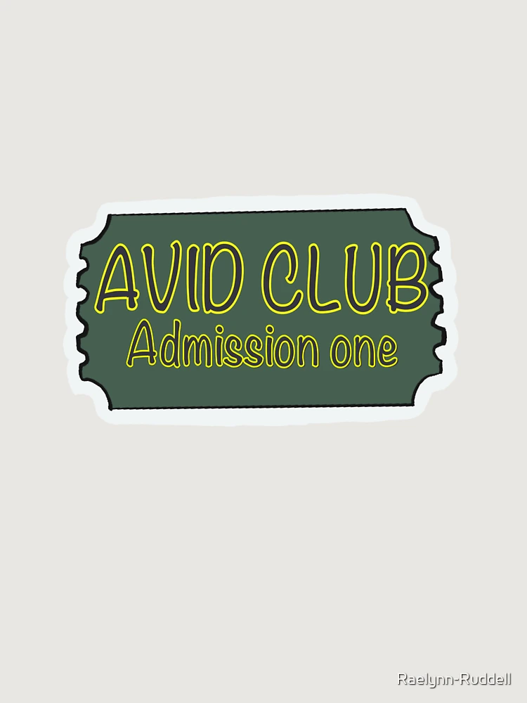 Thumbnail 6 of 6, Premium Oversized Hoodie, AVID Club designed and sold by Raelynn-Ruddell.