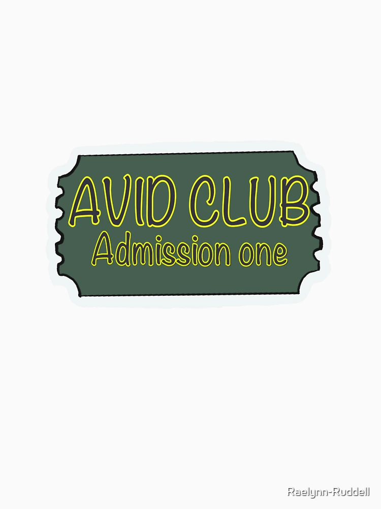 Thumbnail 6 of 6, Pullover Hoodie, AVID Club designed and sold by Raelynn-Ruddell.