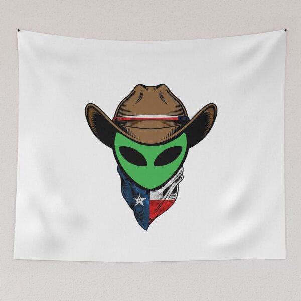Item preview, Lil Grey Howdy- Texas Flag designed and sold by Nutmeg-Emporium.