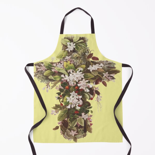 Item preview, Easter Christian Cross of Flowers Cut Out designed and sold by taiche.