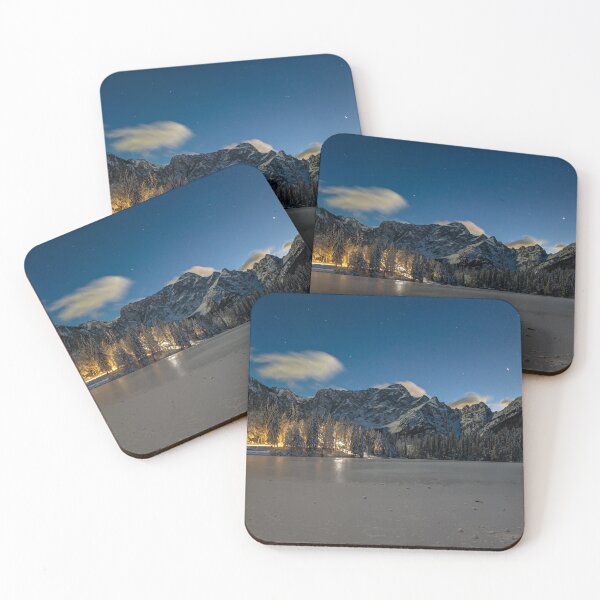 Item preview, Winter moonlight on the lakes of Fusine designed and sold by zakaz86.