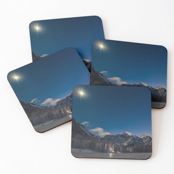 Item preview, Winter moonlight on the lakes of Fusine designed and sold by zakaz86.