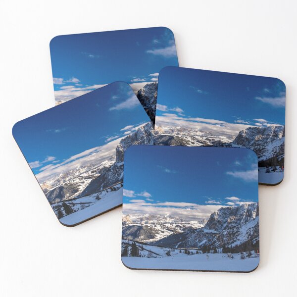 Item preview, Winter sunset in the italian alps designed and sold by zakaz86.