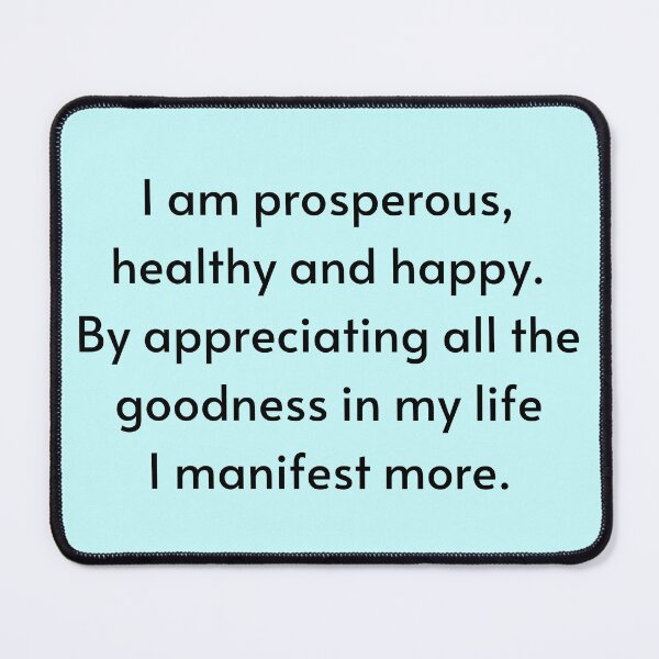 Item preview, I Am Prosperous Affirmation - Manifest Abundance designed and sold by Manifest-Life.