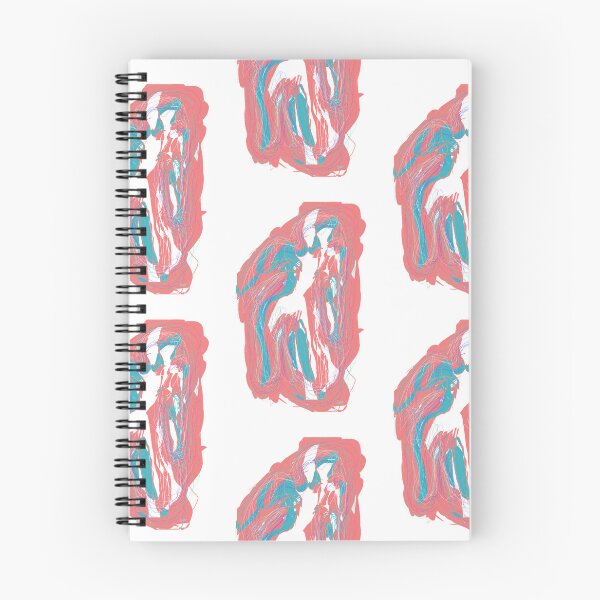Item preview, Blue, white, coral silhouette (patterns, white background) designed and sold by MentaLee.