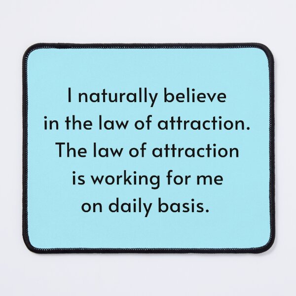 Item preview, I Believe In Law Of Attraction - Manifest Abundance designed and sold by Manifest-Life.