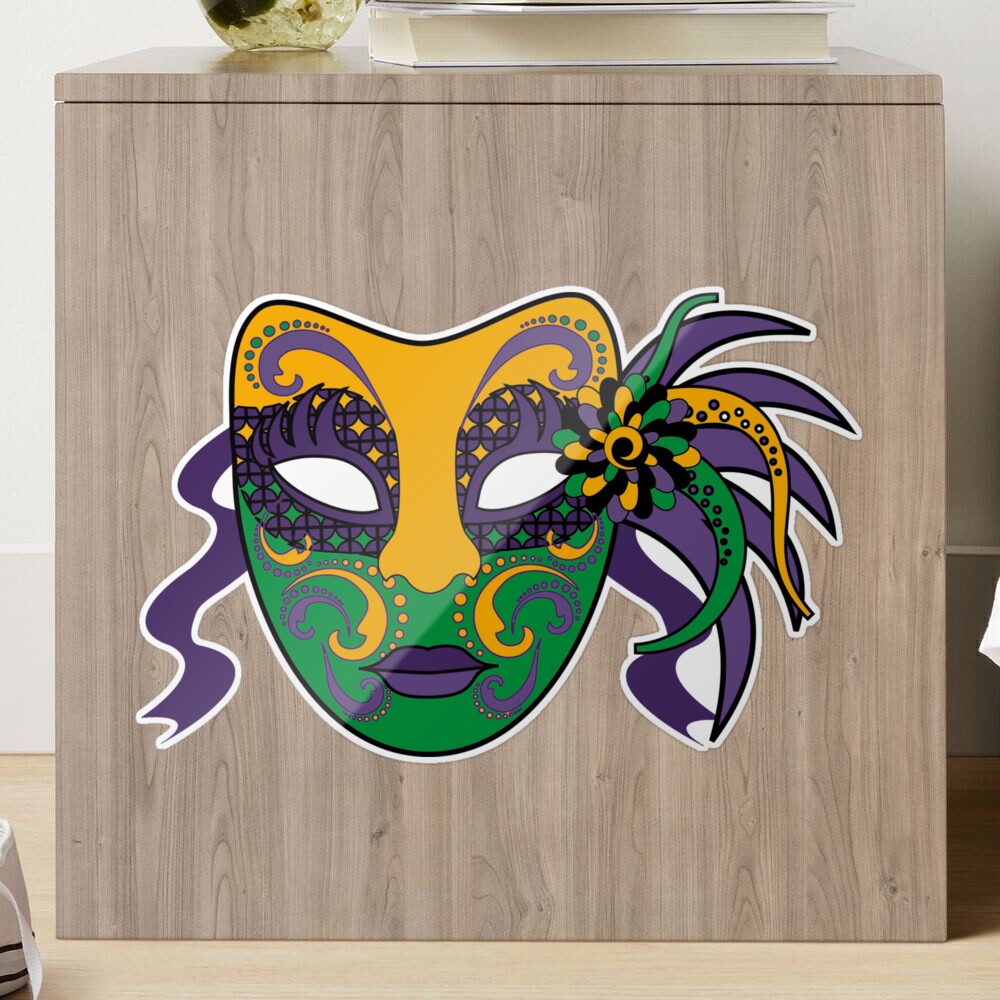 Mardi Gras Stickers – artistcolette