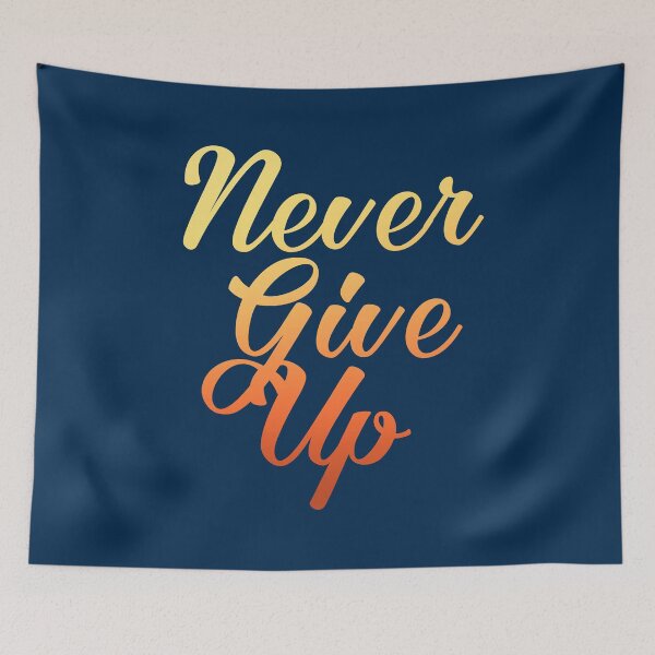 Item preview, don't give up designed and sold by dsgn-by-frost.