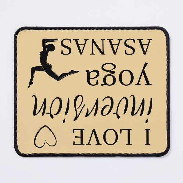 Item preview, I Love Inversion Yoga Asanas designed and sold by trendingatees.