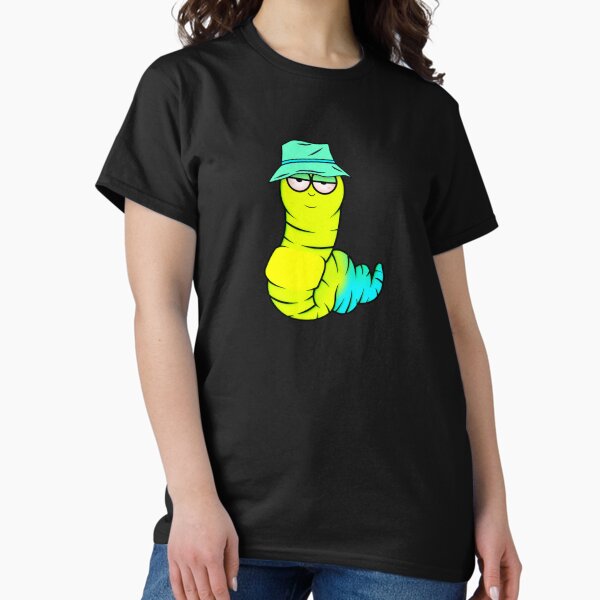 Artikel-Vorschau von Gelber/grüner/blauer gummiartiger Wurm, designt und verkauft von potatoegoat.