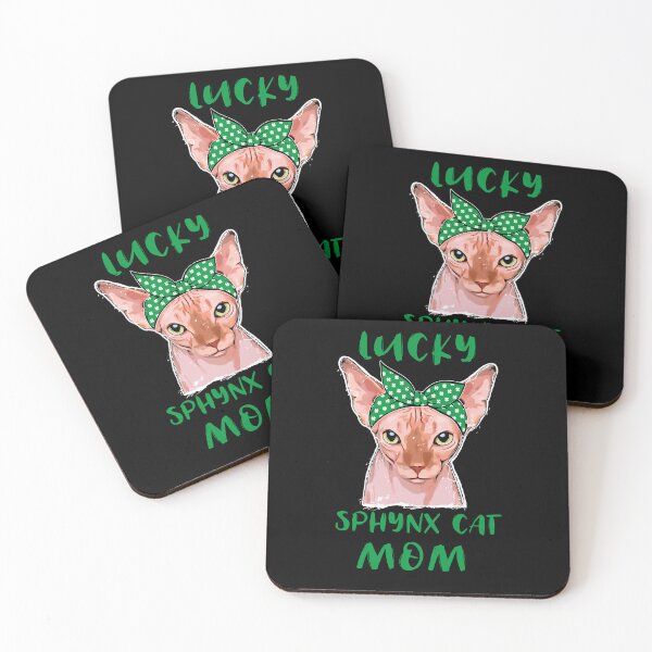Item preview, Lucky Sphynx Cat Mom St Patricks Day designed and sold by Fran Fryberg.