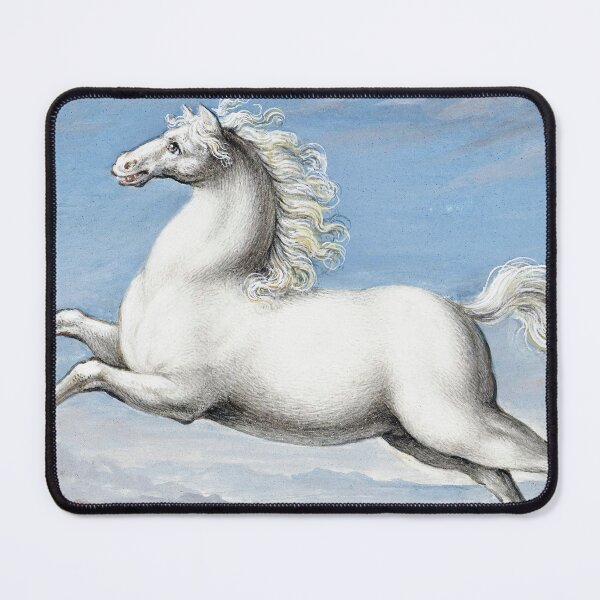 Item preview, White Horse painting by Joris Hoefnagel designed and sold by Hilary Thwaites.