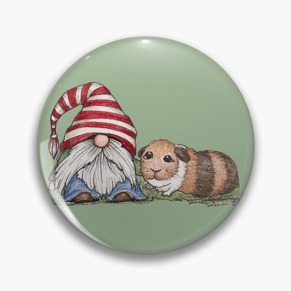Item preview, Gnome and Guinea Pig designed and sold by SarahCD13.