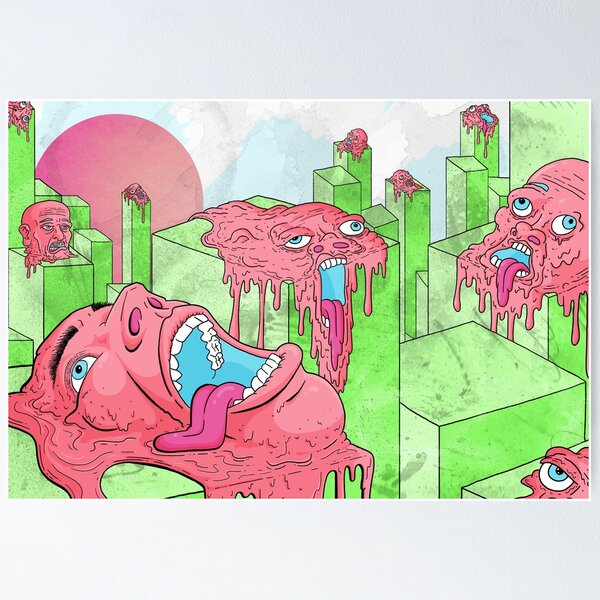 Face Melting Poster