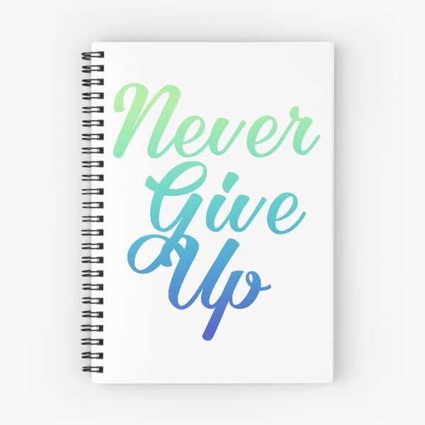 Item preview, Never give up designed and sold by dsgn-by-frost.