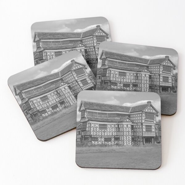 Item preview, Little Moreton Hall in monochrome designed and sold by cdkphotos.