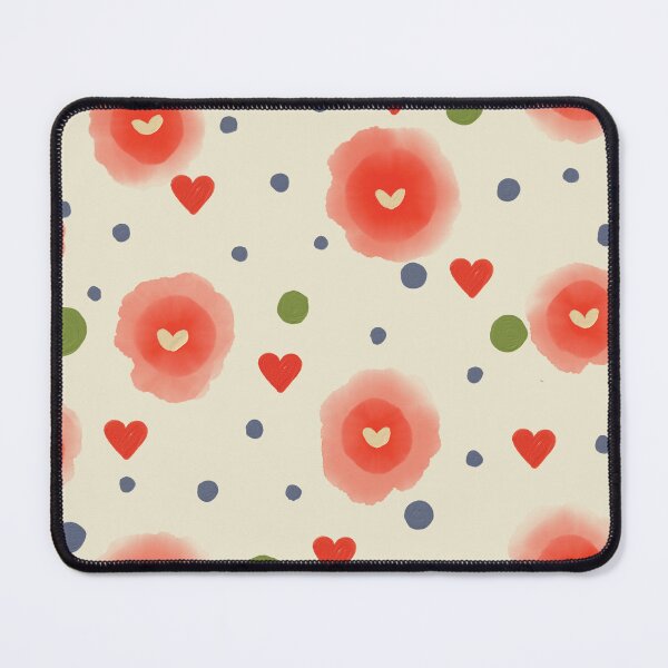Item preview, Hearts and dots pattern designed and sold by PixalDesigns.