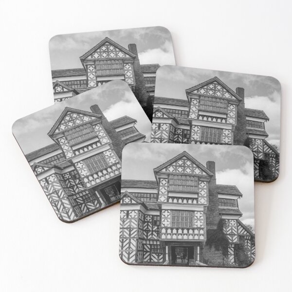 Item preview, Little Moreton Hall in black and white designed and sold by cdkphotos.