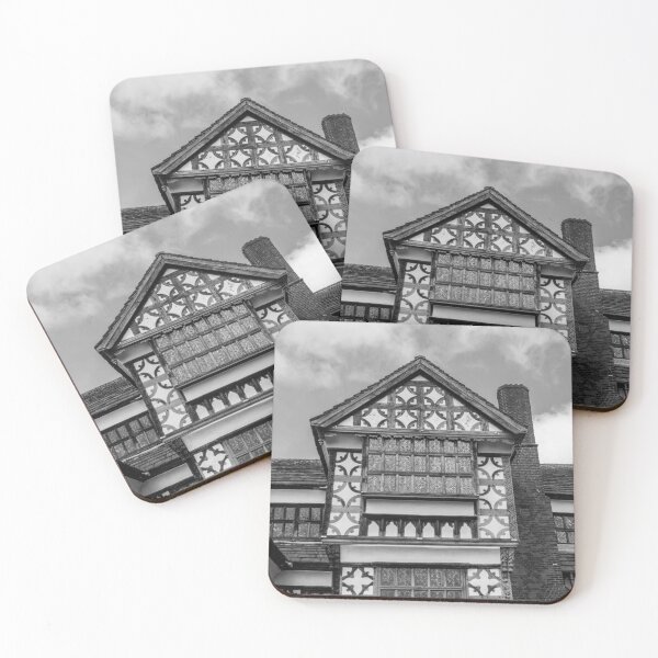 Item preview, Little Moreton Hall in monochrome designed and sold by cdkphotos.