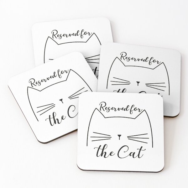 Item preview, Reserved For The Cat Cushion designed and sold by febyriana.