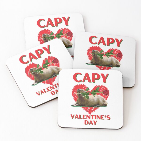 Item preview, Capy Valentine's Day designed and sold by stickmeok.