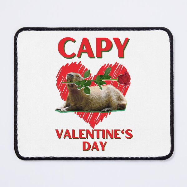 Item preview, Capy Valentine's Day designed and sold by stickmeok.