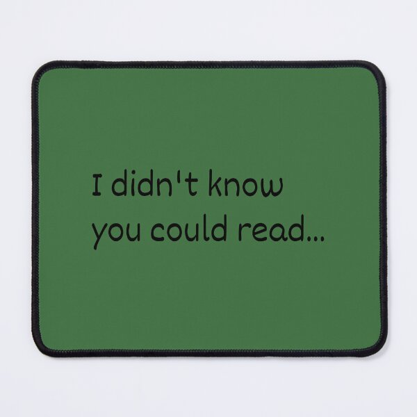 Item preview, I didn't know you could read designed and sold by mangomilktea.