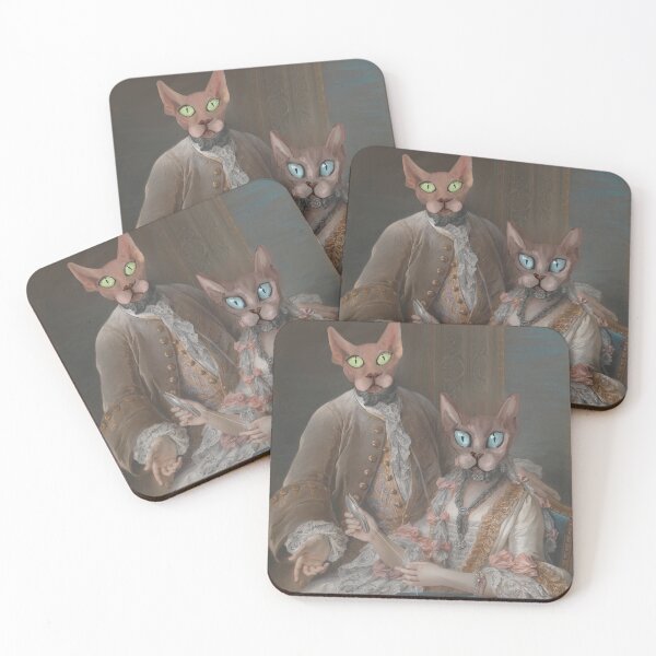 Item preview, Sphinx cat old fashioned portrait designed and sold by TheDoodlemancer.