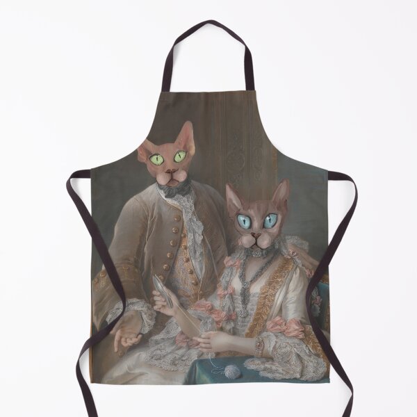 Item preview, Sphinx cat old fashioned portrait designed and sold by TheDoodlemancer.