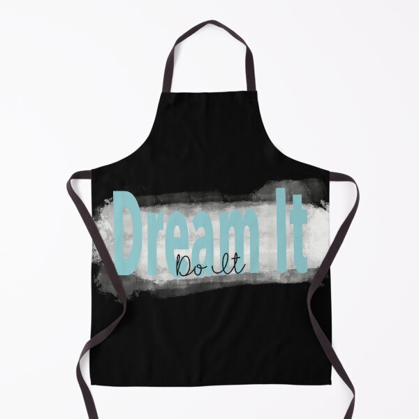 Item preview, "Dream It, Do It” Blue Inspirational Quote designed and sold by JadedLilacsArt.