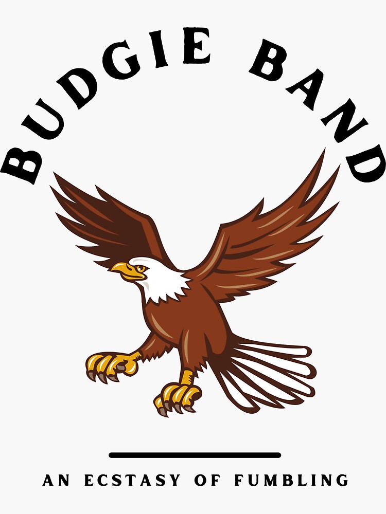 Budgie Budgie Band 1971 Sticker By Epicvibe Redbubble