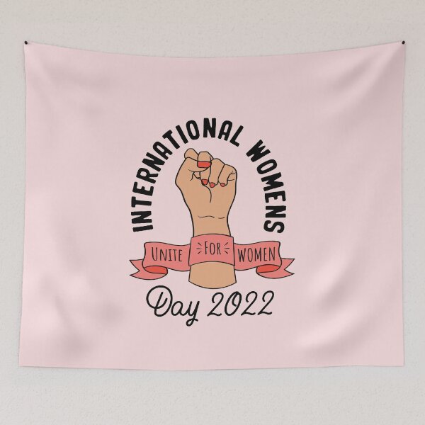 Item preview, International Womens Day Unite For Women 8 March Best Gift For Girls Wife Mom  designed and sold by Fleyshop.