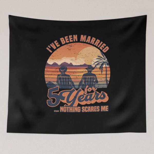 Item preview, 5 Years Married 5nd Wedding Anniversary Gift designed and sold by Ibu83.