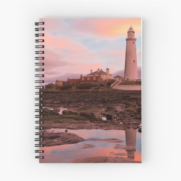 Item preview, Pink and Blue sunrise at St Mary's Island (2) designed and sold by Violaman.
